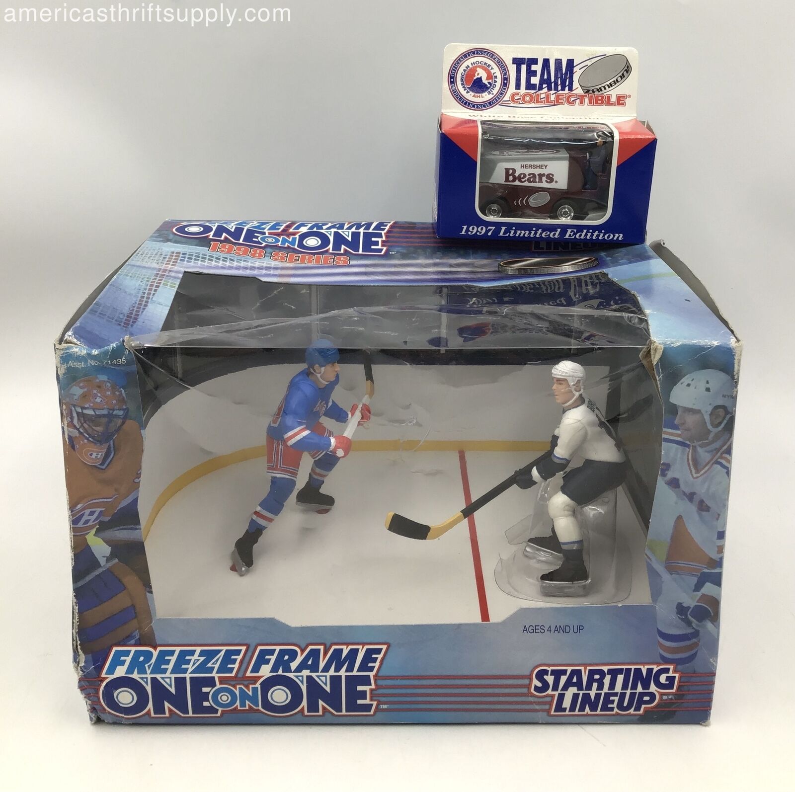 New In Box Kenner Hockey Players Figurines & Other Collectibles